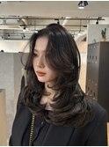 カーテンバング×バタフライレイヤーカット