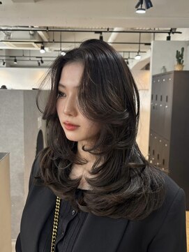 メリー オオサカ(Merly Osaka) カーテンバング×バタフライレイヤーカット