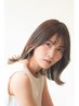 【夏応援！8月平日限定】　カット+大人グレイカラー+トリートメント￥9990