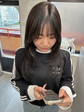 ラ ジェム(la gemme) 【茶屋町】流行りNo.1、顔周りレイヤー/髪質改善