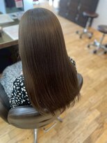 ヴァンカウンシル 清須店(VANCOUNCIL)&nbsp;潤いとツヤが魅力的◎しっとりストレートロング/ブラウン/艶感