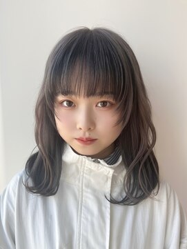 アマトウキョウスマートサロン(AMA TOKYO×Smart Salon) 韓国ヘア　2wayバング  レイヤーカット くびれヘア  顔周り