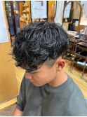 緩めスペインカール爽やか夏休みオススメイメチェン札幌