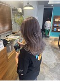 【ラベンダー系　バレイヤージュ】
