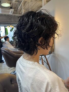 ビハインドザカーテン(BEHIND THE CURTAIN) ボブウルフレイヤーパーマ