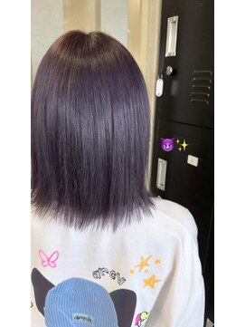 ジェンダーヘア(GENDER hair) 寒色系 " Purple Lavender " / 玖