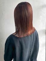 マップデザイン(map design)&nbsp;髪質改善ストレート アッシュブラウン 透明感カラー 20代 美髪