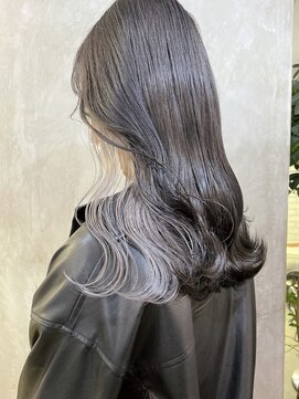 サクラ オモテサンドウ(SAKURA) インナーカラー/ブリーチありダブルカラー/フェイスフレーミング