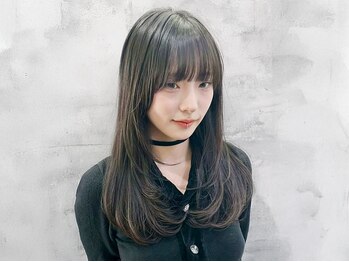 ブレス ヘアデザイン(BLESS hair design)の写真/《韓国風トレンドスタイル》顔周りレイヤーカットで動きのあるヘアデザインに◎