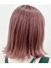 【平日限定wカラー】カット+ケアブリーチ+オンカラー+オッジィオットTR
