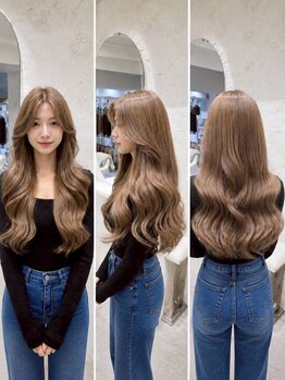 ラシック(Rachic)の写真/《カラバリ圧倒的NO1》諦めてたロングが即日叶う☆少ない本数×最高級人毛のエクステで夢見たスタイルに☆
