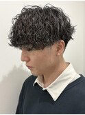 メンズマッシュパーマ波巻きスパイラルパーマニュアンスパーマ