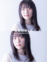 ダブル(DOUBLE)&nbsp;清涼感あふれるツヤありミディ