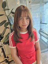 エンドット(en.)&nbsp;ロングレイヤー&顔周りカット　担当寺尾