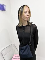 イラカ(elaka)&nbsp;フェイスフレームカラー×ミディアムボブ