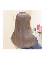 ナノハナ&nbsp;鹿沼で唯一本格ヘッドスパが出来る美容室　サラサラストレート