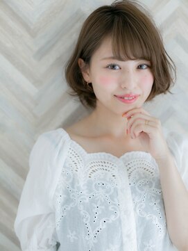 ローマ ギンザ(ROMA Ginza) 『ROMA』大人愛されひし形シルエット×小顔エアリーショートボブ