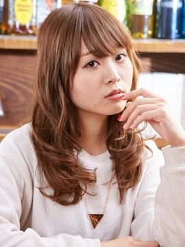 エマージュ 海老名店(Emerge) セミロング×波ウェーブ