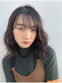 【GARDEN KOMAKI】ゆるふわ大人デジタルパーマにピンクベージュ