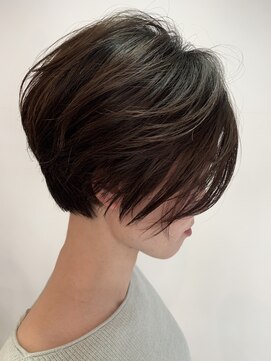 アーカイブ(archive) 『前下がりナチュラルボブ』by archive アッシュブラウン