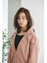 ワンカール/アッシュベージュ/大人かわいい/ゆるふわ/20代30代