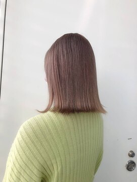 ジーナ 勝どき(Zina) Zina】前髪/くびれ/イヤリングカラー/イメチェン/20代30代40代