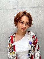 レオニード 表参道(LEONID)&nbsp;オレンジカラー♪佐々木