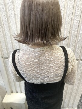 ネオリーブカップ 町田店(Neolive capu) 外ハネボブ * ミルクティーベージュ【neolivecapu町田店】