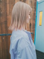 ヘアアンドリラクゼーション シャッセ(Hair&Relaxation SASE)&nbsp;切りっぱなしボブスタイル