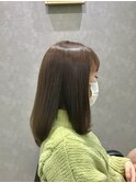 ★ナチュラル縮毛矯正★セミロングレイヤー★