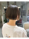 首元スッキリボブ