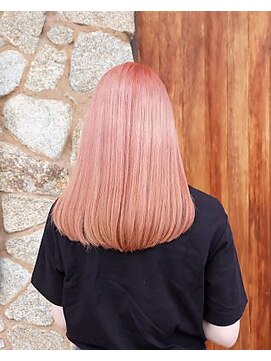 シェロヘア(cielo HAIR) ホワイトピンク