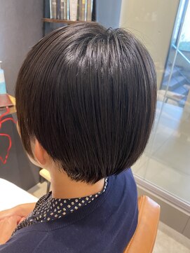 アキオドットヘアー(AKIO.hair) 働く女性の味方！時短ヘアースタイル　オシャレベリーショート