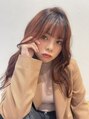エース 糸島店(ase.)&nbsp;オレンジブラウンとふんわり巻ける顔周りのレイヤーがポイント！