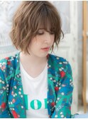 ★斜めバング外国人風グラデーションソバージュ20代30代40代★9!