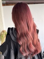 アンダーバーホワイト 広島 並木店(_WHITE)&nbsp;ブリーチありピンクカラー