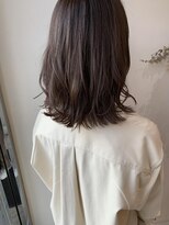 トッカ 三宮ANNEX(tocca)&nbsp;切りっぱなしロブ×ブラウングレージュ＊*【正木】