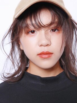 リッシュ(Hair&Eyelash Riche) 抜け感セミディ/モテ髪/シースルーバング/小顔レイヤーカット