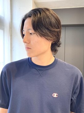 ペイジバイネオリーブ 吉祥寺店(Paige by Neolive) メンズパーマ/センターパート/メンズボブ/吉祥寺