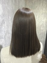 ジーナ 博多(Zina)&nbsp;オリーブベージュ/ブリーチなし/艶カラー/艶髪