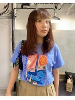 ベンジー 天神店(benji)&nbsp;orangeカラー/フェイスレイヤー/ロングレイヤー