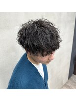 ダズルヘアーエイチ(DAZZLE hair H)&nbsp;尾崎指名/波巻きパーマ