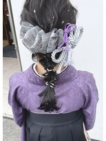 美容室 アイディー i-dee 袴ヘア