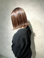 シーン(scene)&nbsp;【scene】ピンクベージュ×ハイライト