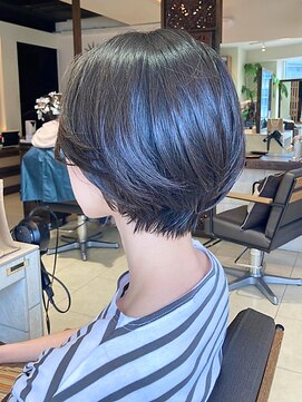 ヘアリゾート粋 ティガ 池袋店(tiga) ショートレイヤー/ナチュラルブラウン