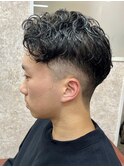 【戸田公園5分/メンズバーバー】スペインカール風スタイル