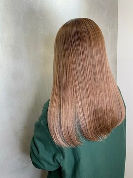 アンダーバーホワイト モデ 富田林店(_WHITE mode) 髪質改善ハイトーンレイヤーカット