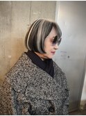 【ステップボーンカット】ハイトーンボブ/内巻きボブ