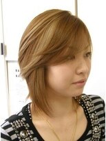 ヘアースタジオ ジェイワン(hair studio J ONE)&nbsp;20代30代40代50代60代サラサラ大人レイヤーボブ白髪ぼかし