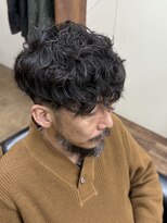 カミクウカンバイイシカワ(KAMIKUKAN by Ishikawa) メンズパーマスタイル